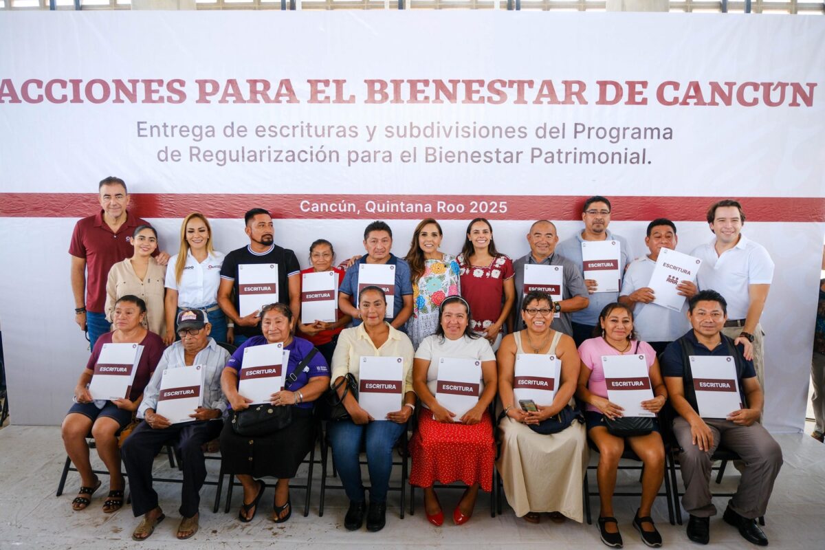 Programa de Regularización fortalece el Bienestar Patrimonial