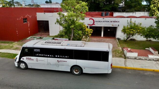 como parte del proyecto piloto “Tu Ruta Chetumal”