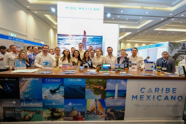 Mara Lezama inaugura la 37ª edición del Cancún Travel Mart organizado por la  AHC.