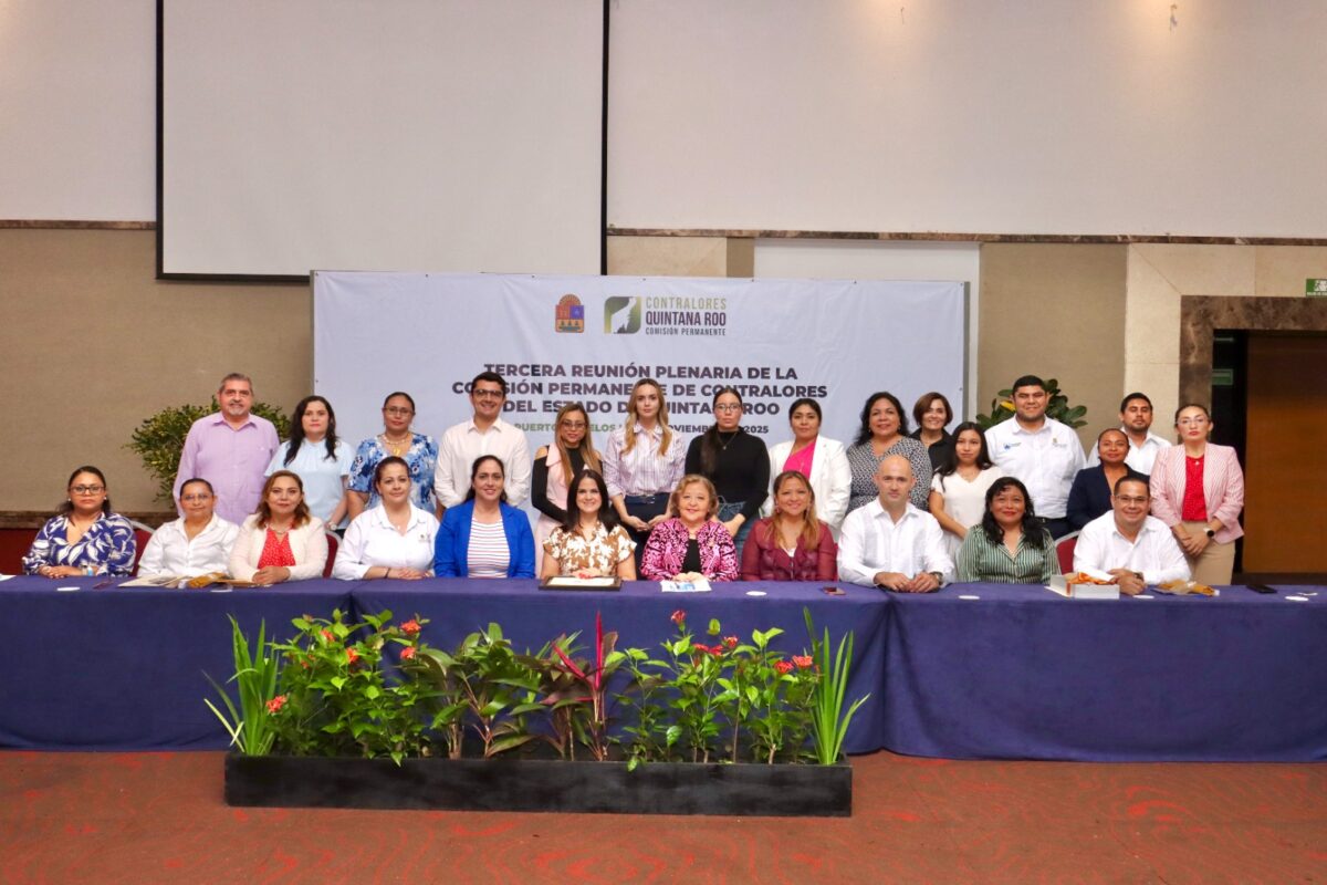 Contralores Quintana Roo avanzan en 3a reunión plenaria