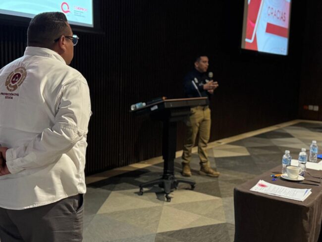 COEPROC brinda capacitación sobre Gestión de riesgos en el Seminario Nórdico Consular para mejorar la seguridad turística en Quintana Roo.