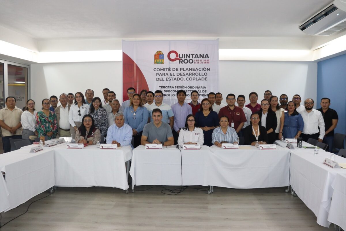 Tercera Sesión Ordinaria 2025 encabezada porSEDETUS Tercera Sesión Ordinaria 2025 encabezada porSEDETUS