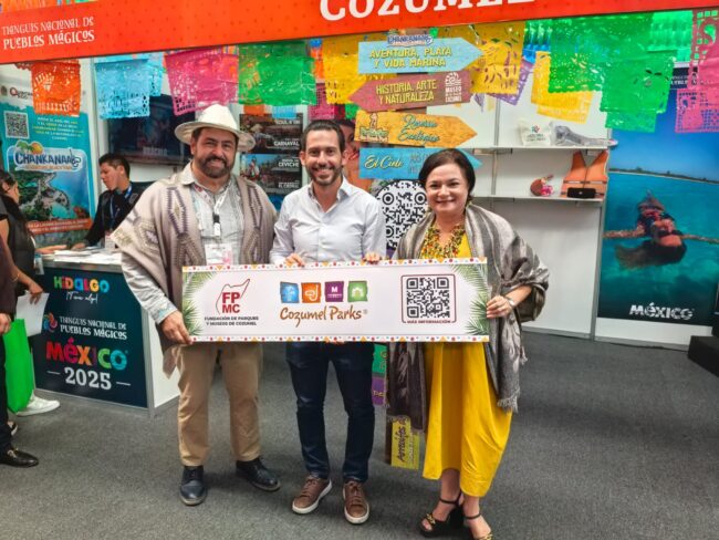 La FPMC impulsa a Cozumel en el Tianguis Nacional de Pueblos Mágicos 2025, promoviendo turismo, cultura y biodiversidad en una de las plataformas turísticas más importantes de México.