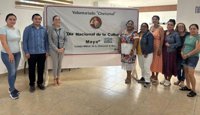 Organiza el INMAYA evento por el Día Nacional de la Cultura Maya, con la presencia de Mara Lezama quien impulsa identidad y bienestar