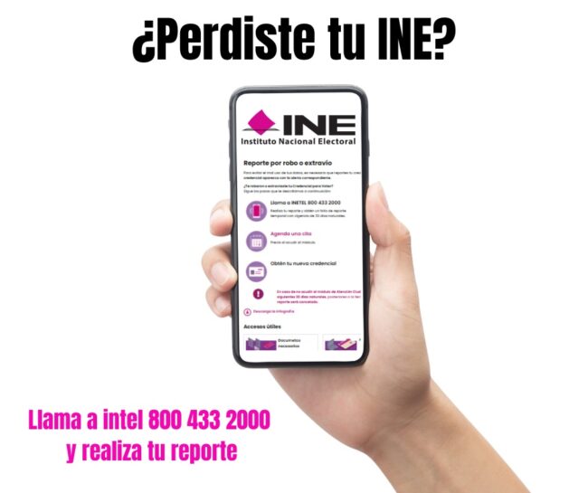 Problemas legales por perder el INE