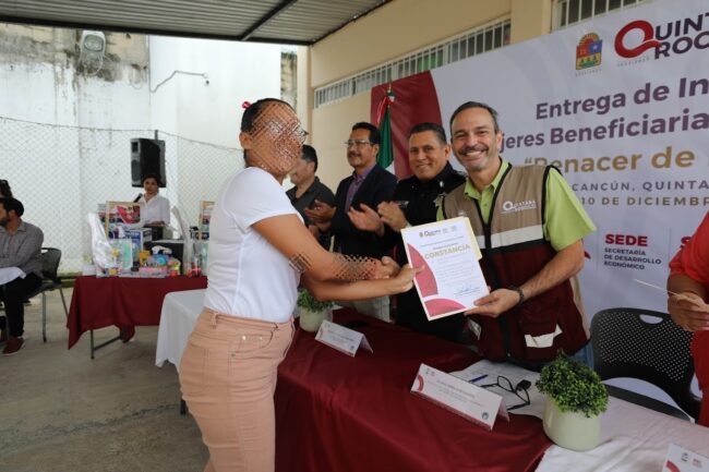 La SEDE impulsa el Programa “Renacer de Mujeres” en el Centro Penitenciario de Cancún para reforzar autonomía económica y reinserción social.