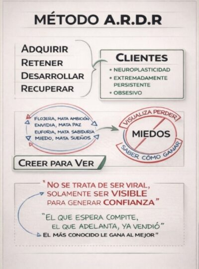 El pizarrón de la entrada