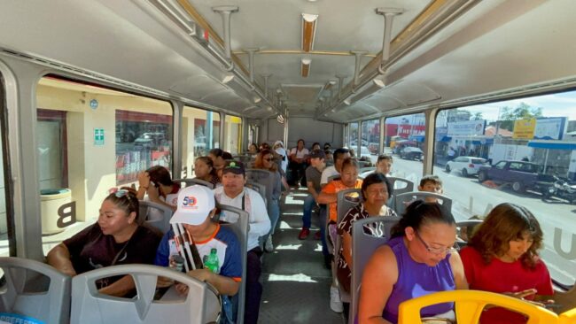 Tu Ruta Chetumal gratis los domingos impulsando movilidad social y ahorro familiar con apoyo del IMOVEQROO.