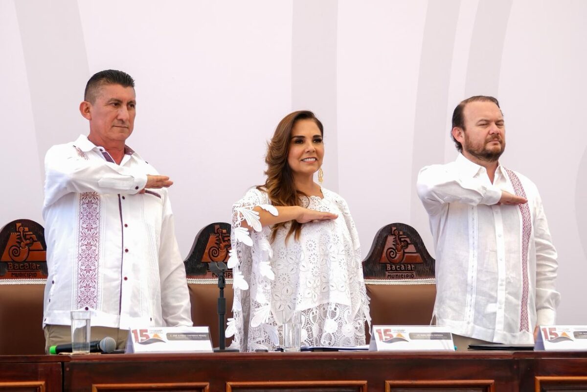 15 aniversario del municipio de Bacalar