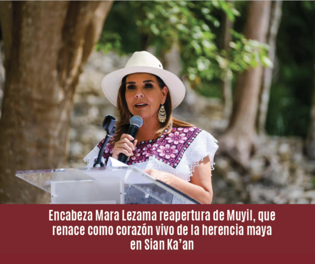 Boletín especial sobre cómo el turismo en Quintana Roo fortalece al Caribe Mexicano con liderazgo de Mara Lezama