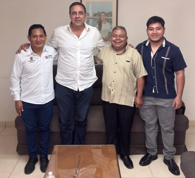 Reunión de trabajo entre Subsecretario de Gobierno del Estado e INMAYA en Quintana Roo.