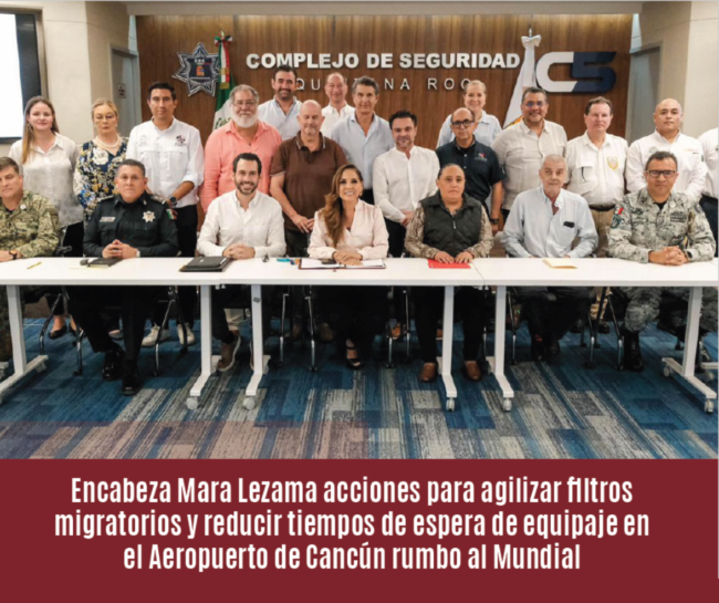 Boletín especial sobre cómo el turismo en Quintana Roo fortalece al Caribe Mexicano con liderazgo de Mara Lezama