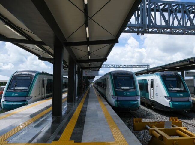 Tren Maya parte de los proyectos e infraestructura que ofrece el estado.