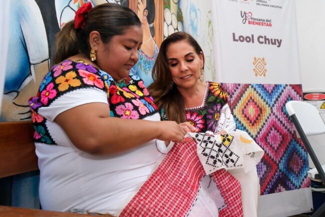 En el día internacional de las y los artesanos, Mara Lezama reconoce su patrimonio e identidad cultural en Quintana Roo