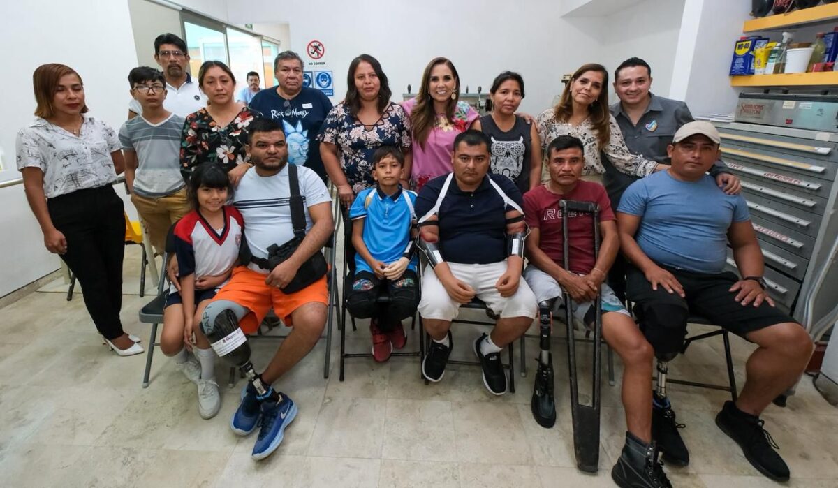 Con la Entrega de prótesis el DIF impulsa inclusión