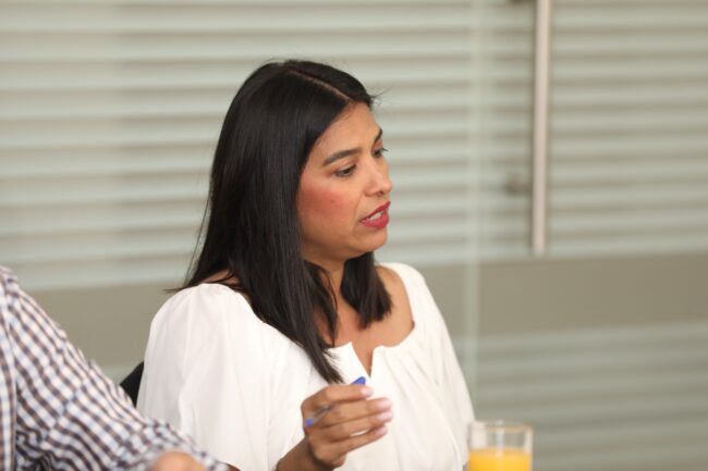 Reunión entre la Secretaría de Desarrollo Económico y empresarios en Chetumal.