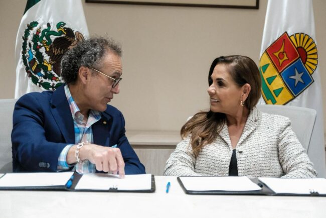 Carta de intención hospital de alta especialidad Cancún Mara Lezama impulsa inversión médica, innovación tecnológica y turismo de salud regional.