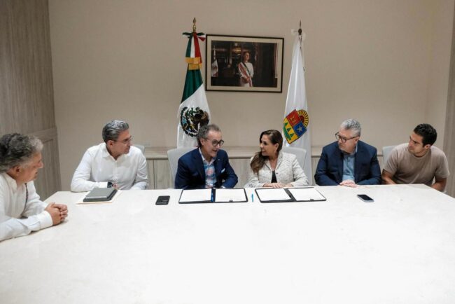 Carta de intención hospital de alta especialidad Cancún Mara Lezama impulsa inversión médica, innovación tecnológica y turismo de salud regional.