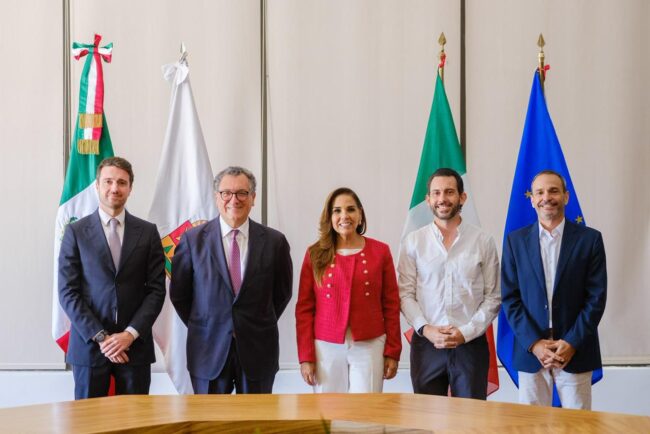 Encuentro entre embajador de Italia y Mara Lezama impulsa el Caribe Mexicano con turismo, conectividad y crecimiento económico.