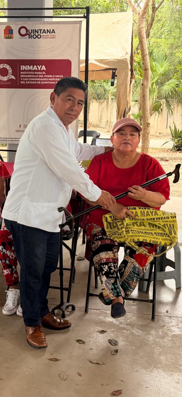 INMAYA entrega bastones para el bienestar en Cancún impulsa inclusión y movilidad Conoce el impacto social de esta iniciativa en Quintana Roo.