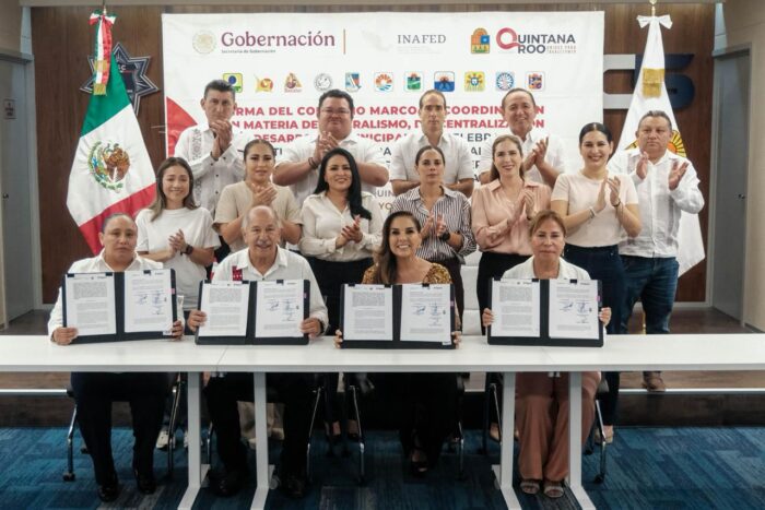 Convenio con INAFED para impulsar municipios