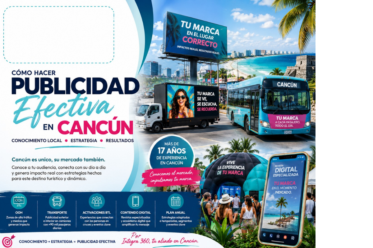 Cómo hacer publicidad efectiva en Cancún