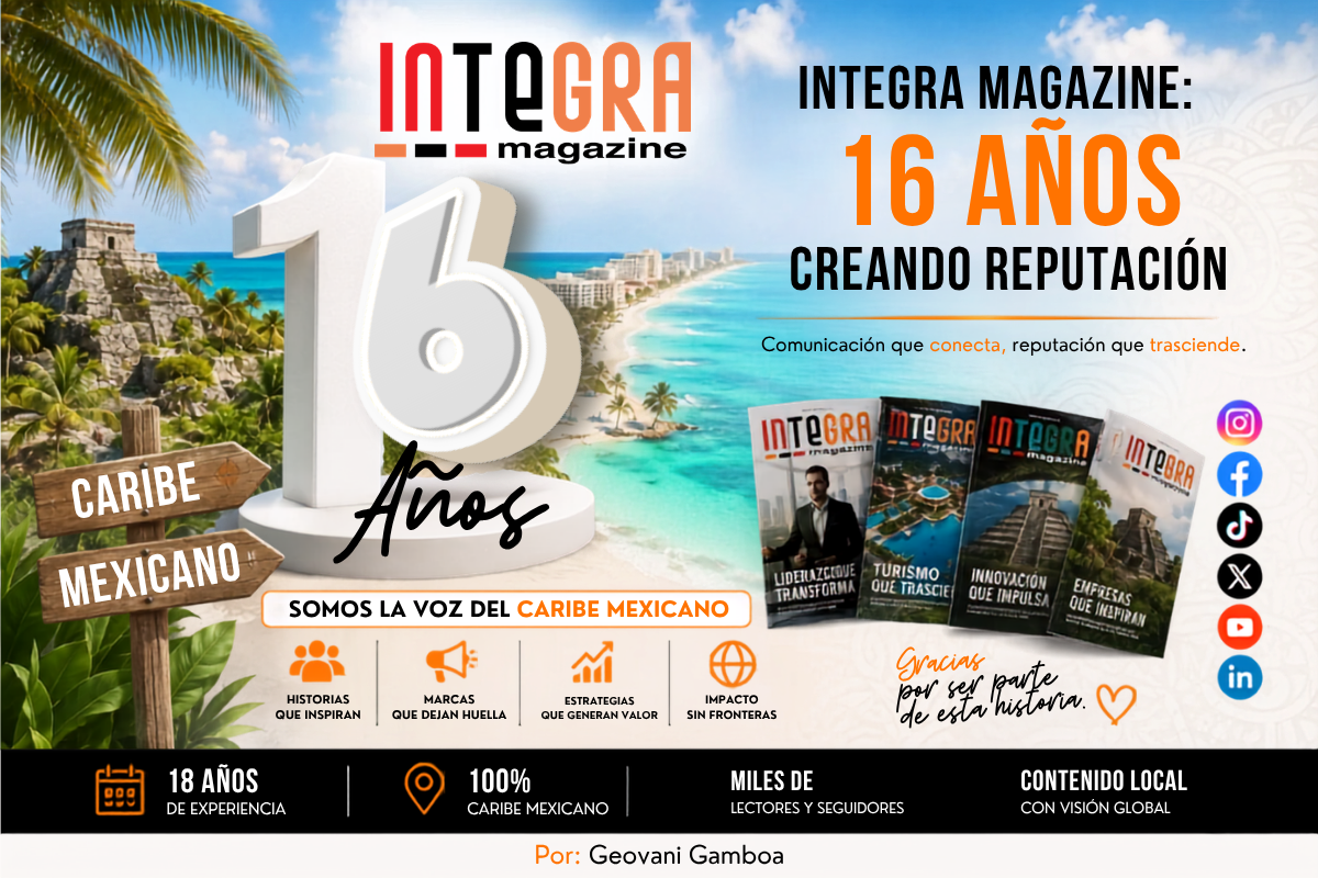 Integra Magazine16 años creando reputación