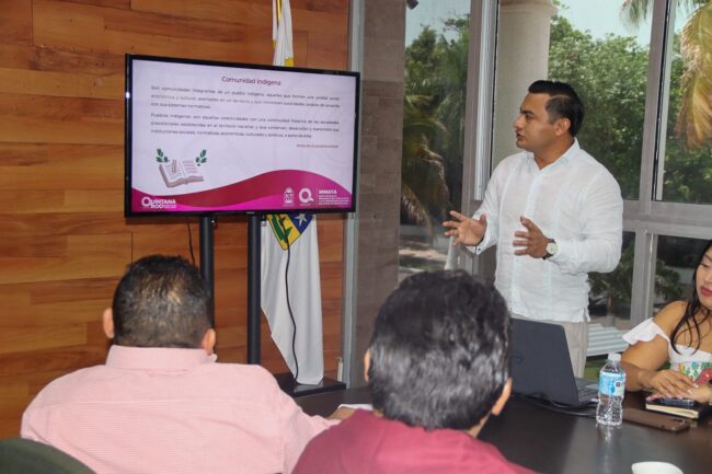 INMAYA fortalece los Derechos Humanos del Pueblo con conferencia en el IQTP en Quintana Roo con enfoque intercultural y social.