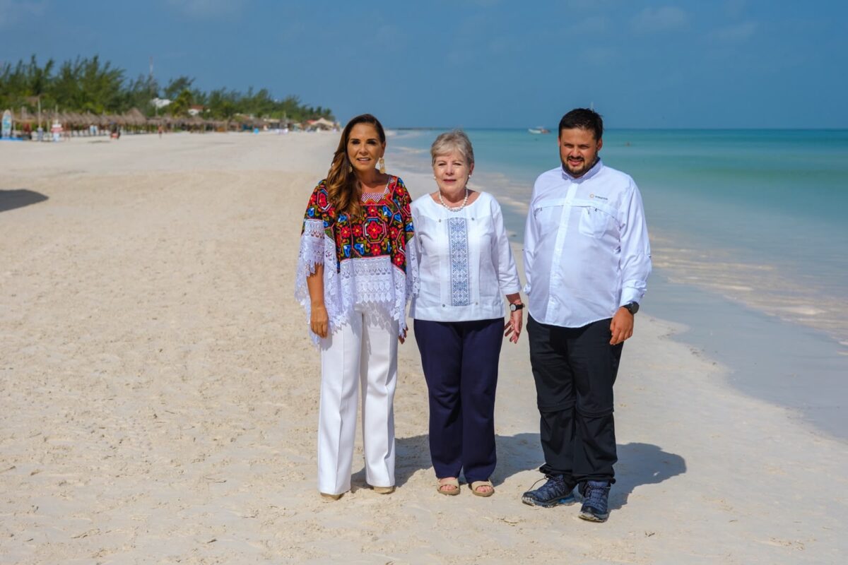 Mara Lezama reafirma el desarrollo sustentable en Holbox