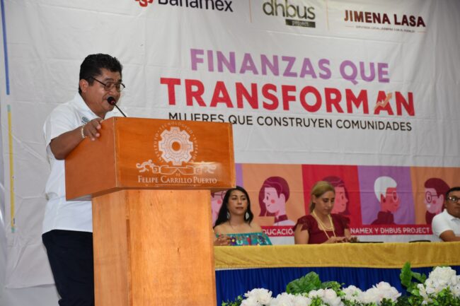 El programa Finanzas que Transforman para fortalecer la educación financiera y la autonomía económica de las mujeres.
