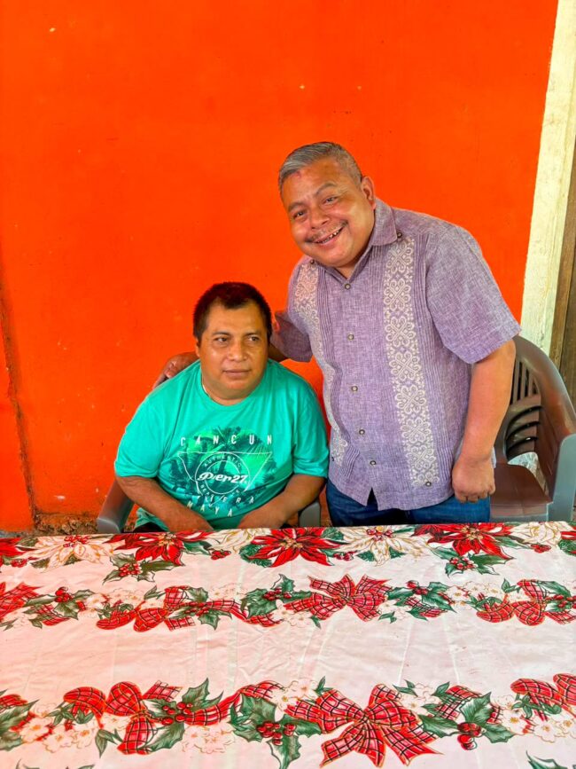 INMAYA entregó apoyos en Felipe Carrillo Puerto FCP, para fortalecer el bienestar, los derechos y la identidad de las familias mayas.
