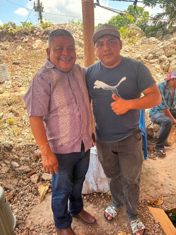 Apoyos a familias mayas en FCP por el INMAYA