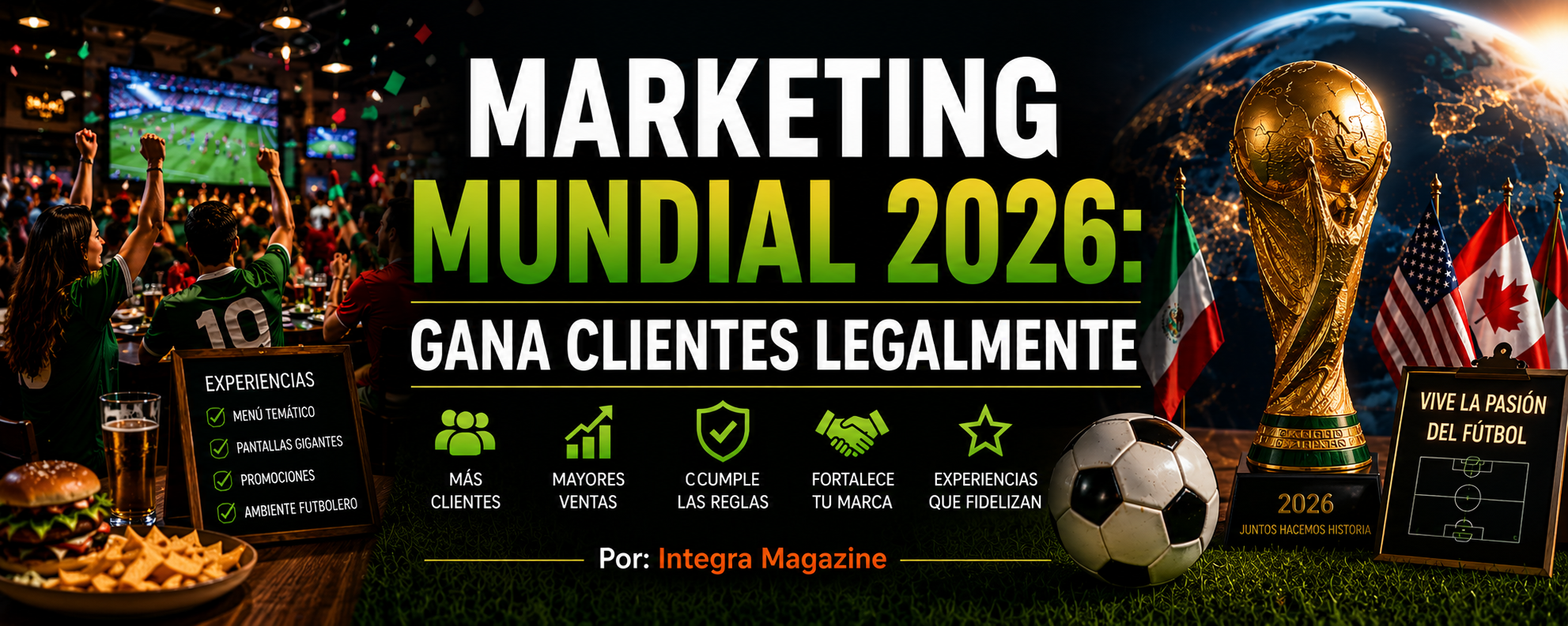 Marketing del Mundial 2026: gana clientes legalmente