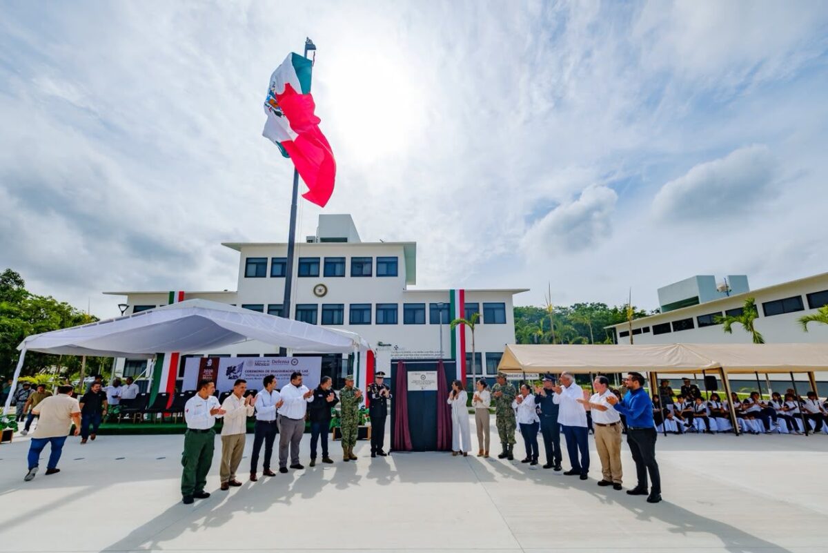 Inauguran nuevas instalaciones de la Guardia Nacional