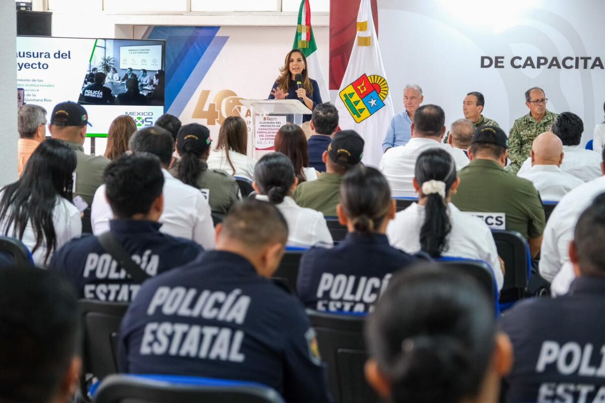 Proyecto contra extorsión fortalece Quintana Roo Proyecto contra extorsión fortalece Quintana Roo