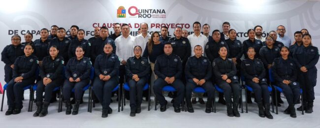 Proyecto de Capacitación y Fortalecimiento del Combate a la Extorsión capacita a 340 servidores públicos en Quintana Roo con México S.O.S.