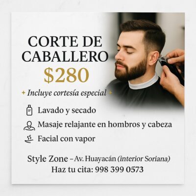 salones de belleza unisex en Cancún