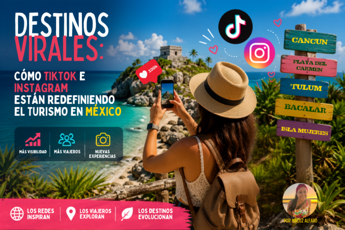 Destinos virales transforman el turismo en México Destinos virales transforman el turismo en México