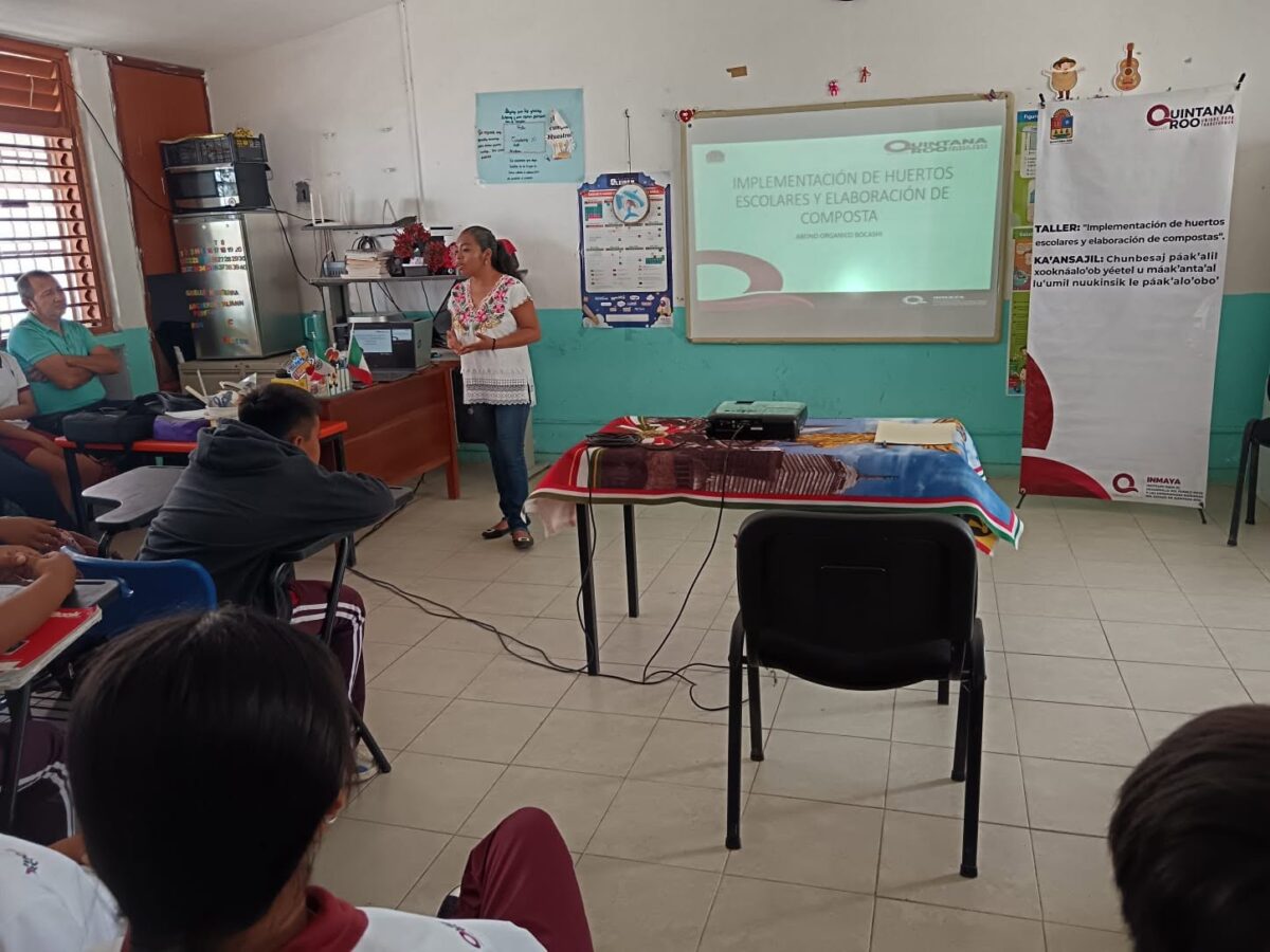 Taller de Huertos escolares, enseñanza y autosuficiencia