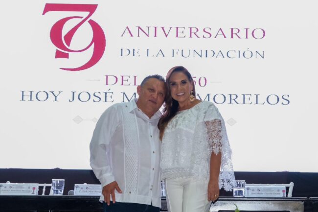 79 aniversario de la fundación del municipio José María MorelosMara Lezama Granero del Estado Kilómetro 0 José María Morelos Quintana Roo comunidades mayas Erik Borges Yam campo de Quintana Roo desarrollo agrícola cultura maya sector agropecuario