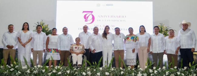 79 aniversario de la fundación del municipio José María MorelosMara Lezama Granero del Estado Kilómetro 50 José María Morelos Quintana Roo comunidades mayas Erik Borges Yam campo de Quintana Roo desarrollo agrícola cultura maya sector agropecuario