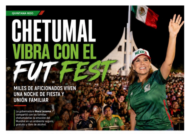 Gobernadora de Quintana Roo, Mara Lezama