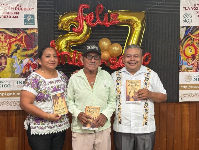 Presentación de la Semblanza de Músicos Maya Pax encabezada por el INMAYA en Felipe Carrillo Puerto.