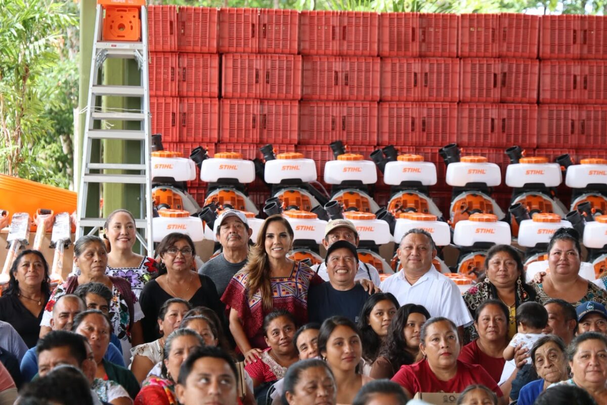 Mara Lezama fortalece a artesanas y productores mayas
