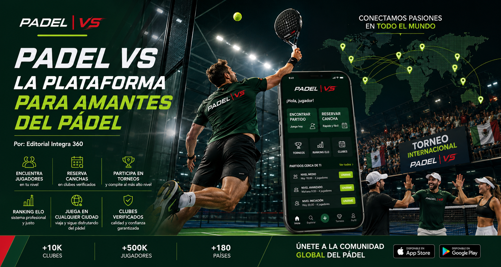 Padel VS la plataforma para amantes del pádel