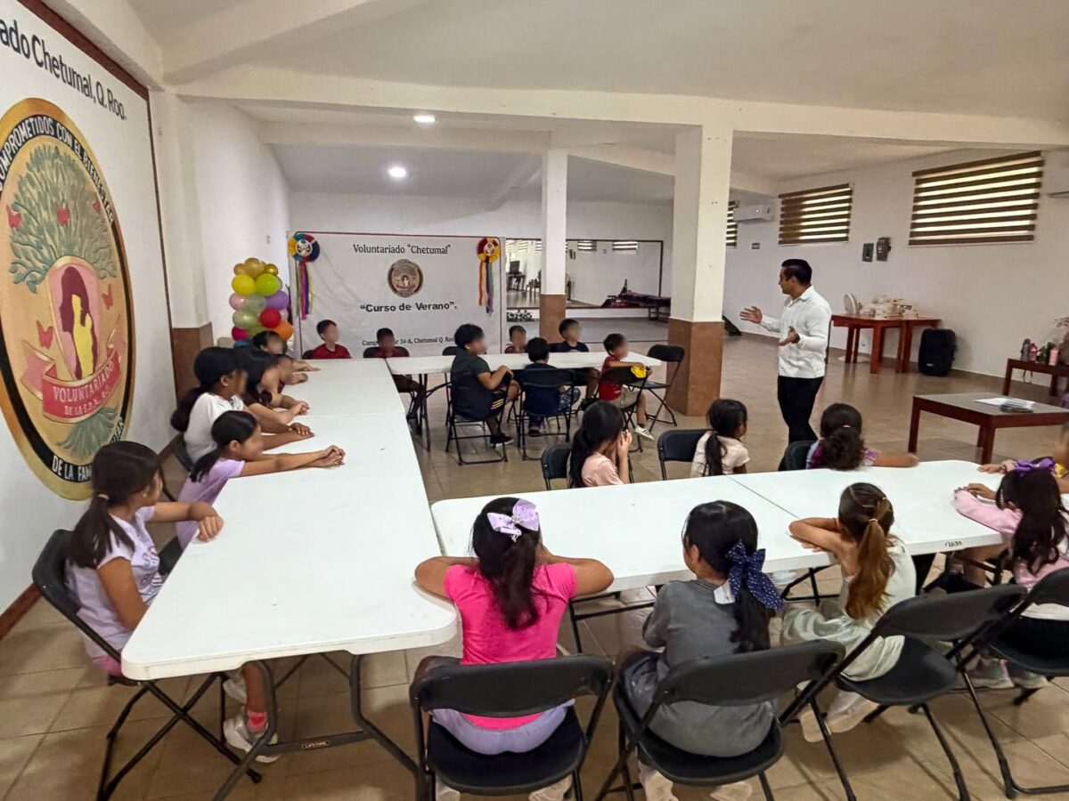 Taller Infantil fortalece la cultura maya en niñas