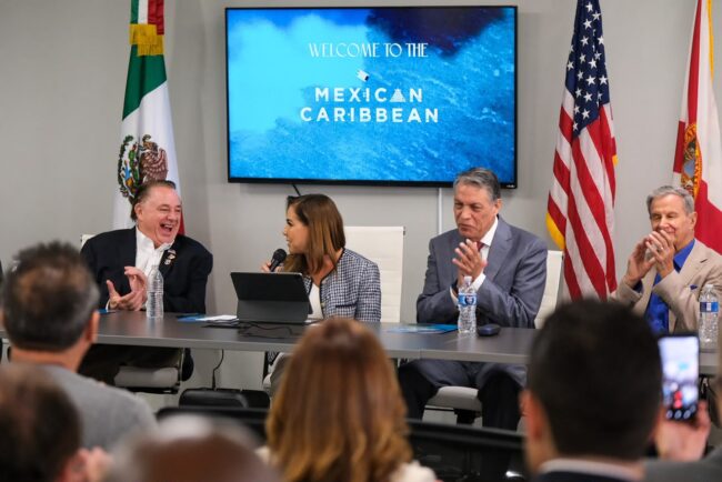 Distrito Financiero Cancún inversión Mara Lezama Orlando, Distrito Financiero y Tecnológico de Cancún, inversión en Quintana Roo, Orlando Chamber of Commerce, inversión extranjera Cancún, desarrollo económico Quintana Roo, innovación tecnológica Cancún, empresas de Florida, turismo de negocios, Caribe Mexicano.