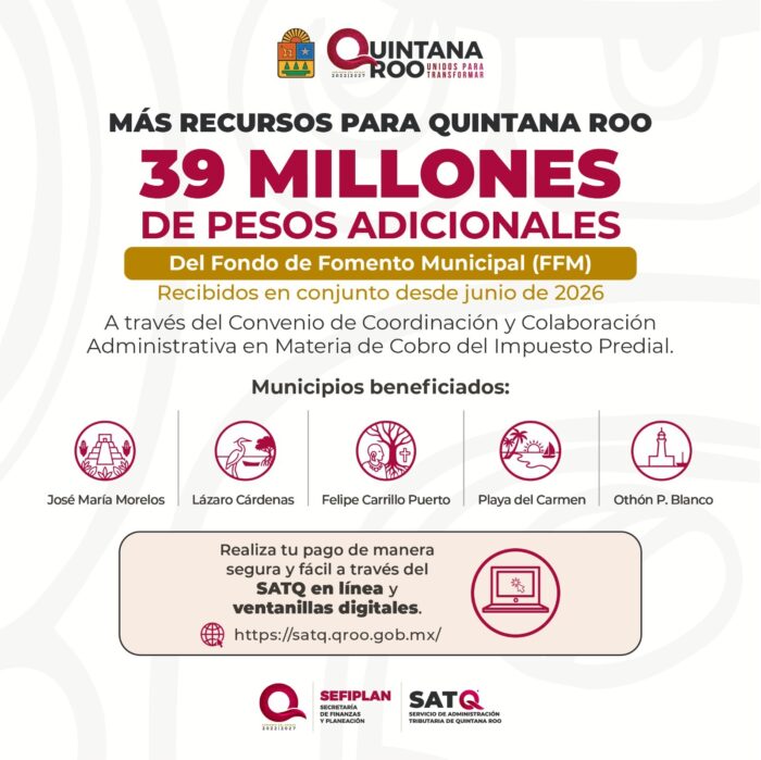 Reciben por primera vez recursos del Fondo de Fomento Municipal