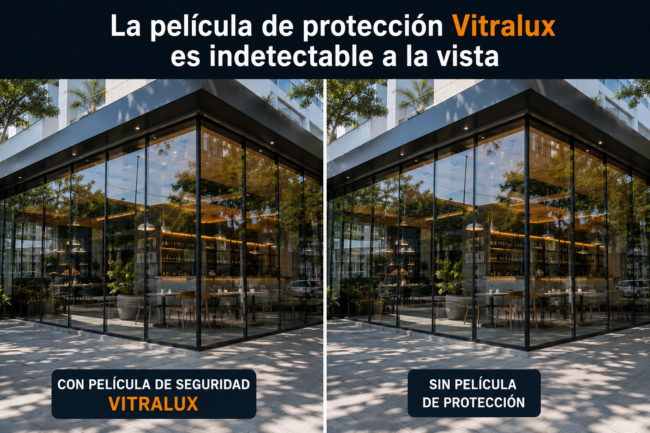 Seguridad para cristales de negocios en Cancún 