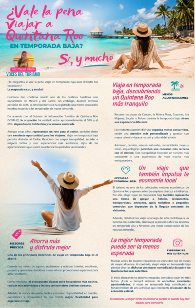 VOCES DEL TURISMO